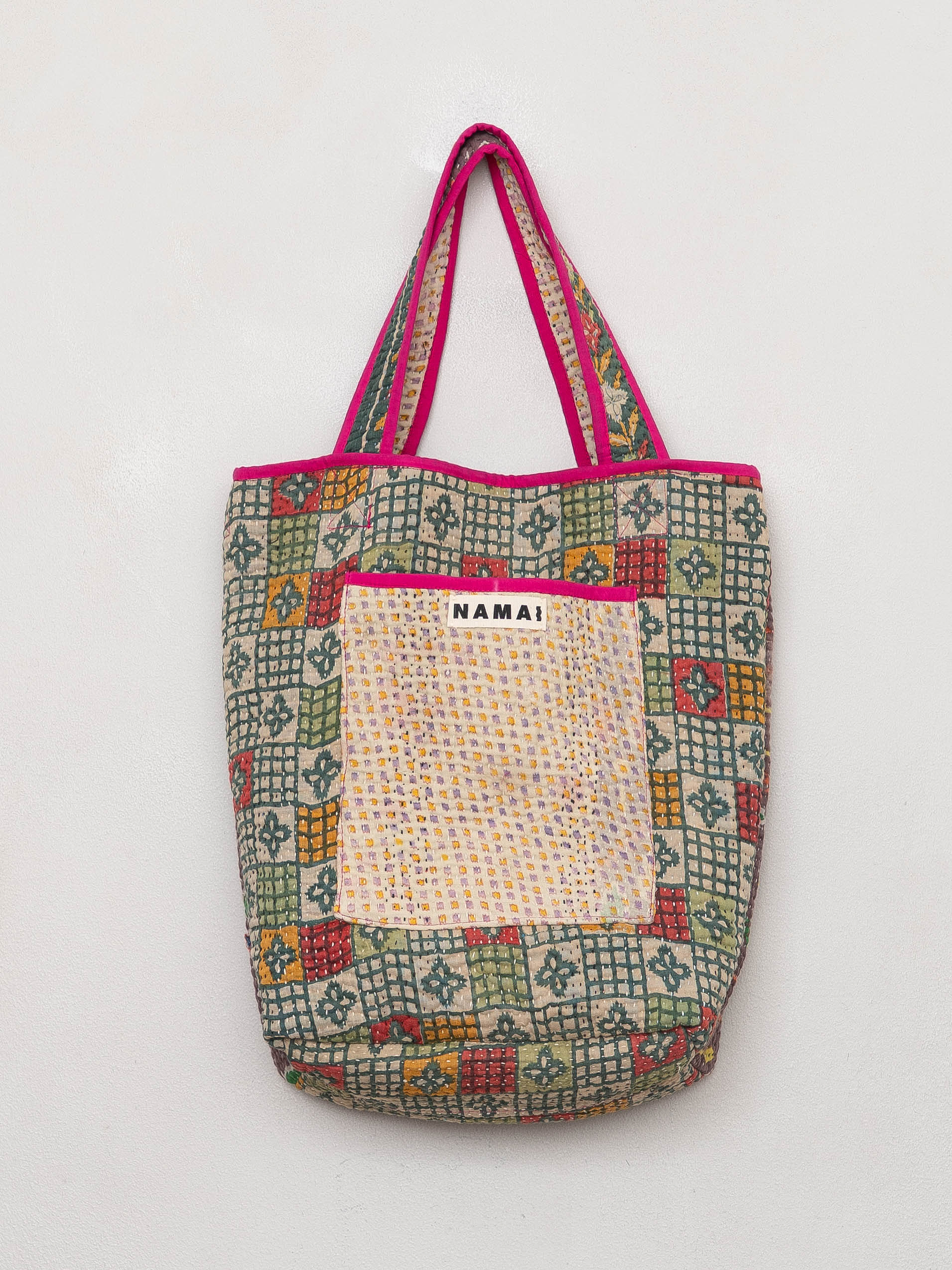 The Xoti II Zero-Waste Quilted Kantha Bag