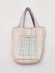 The Xoti II Zero-Waste Quilted Kantha Bag