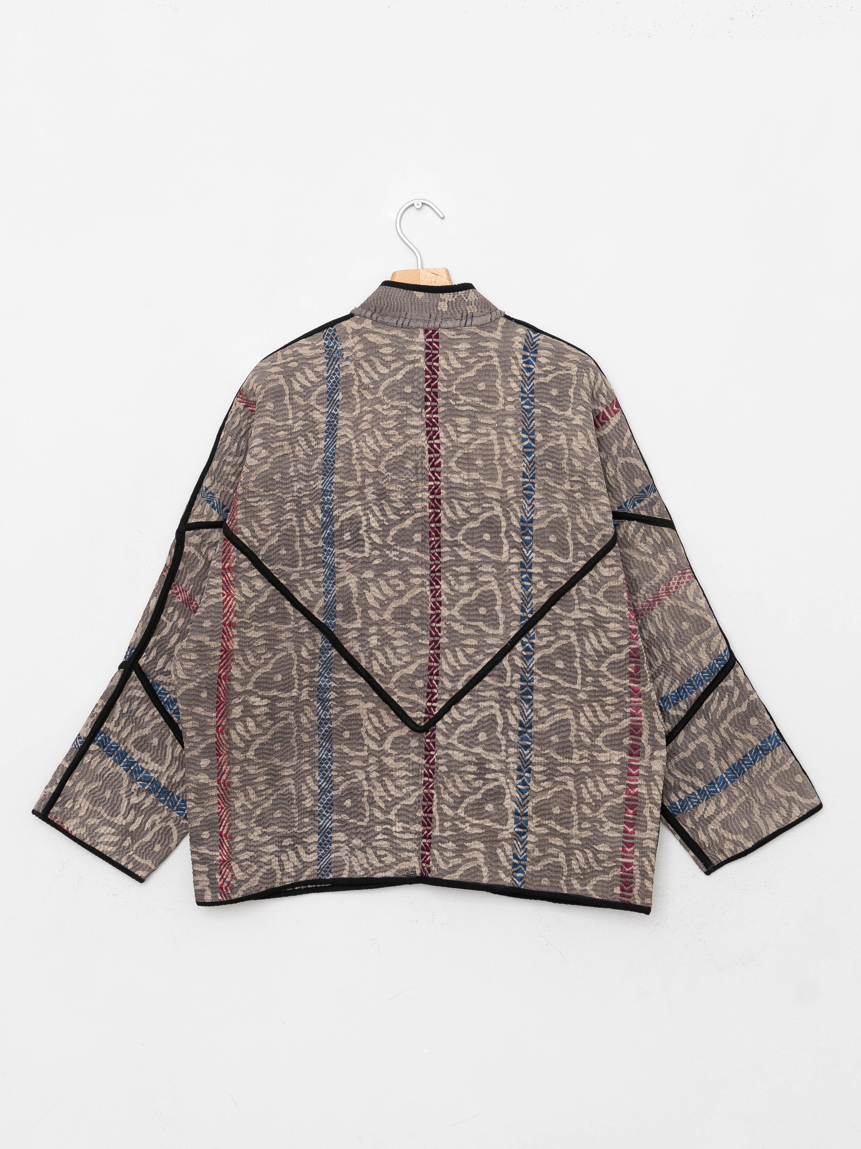 The Ladhiya Quilted Plant Dyed Kantha Jacket