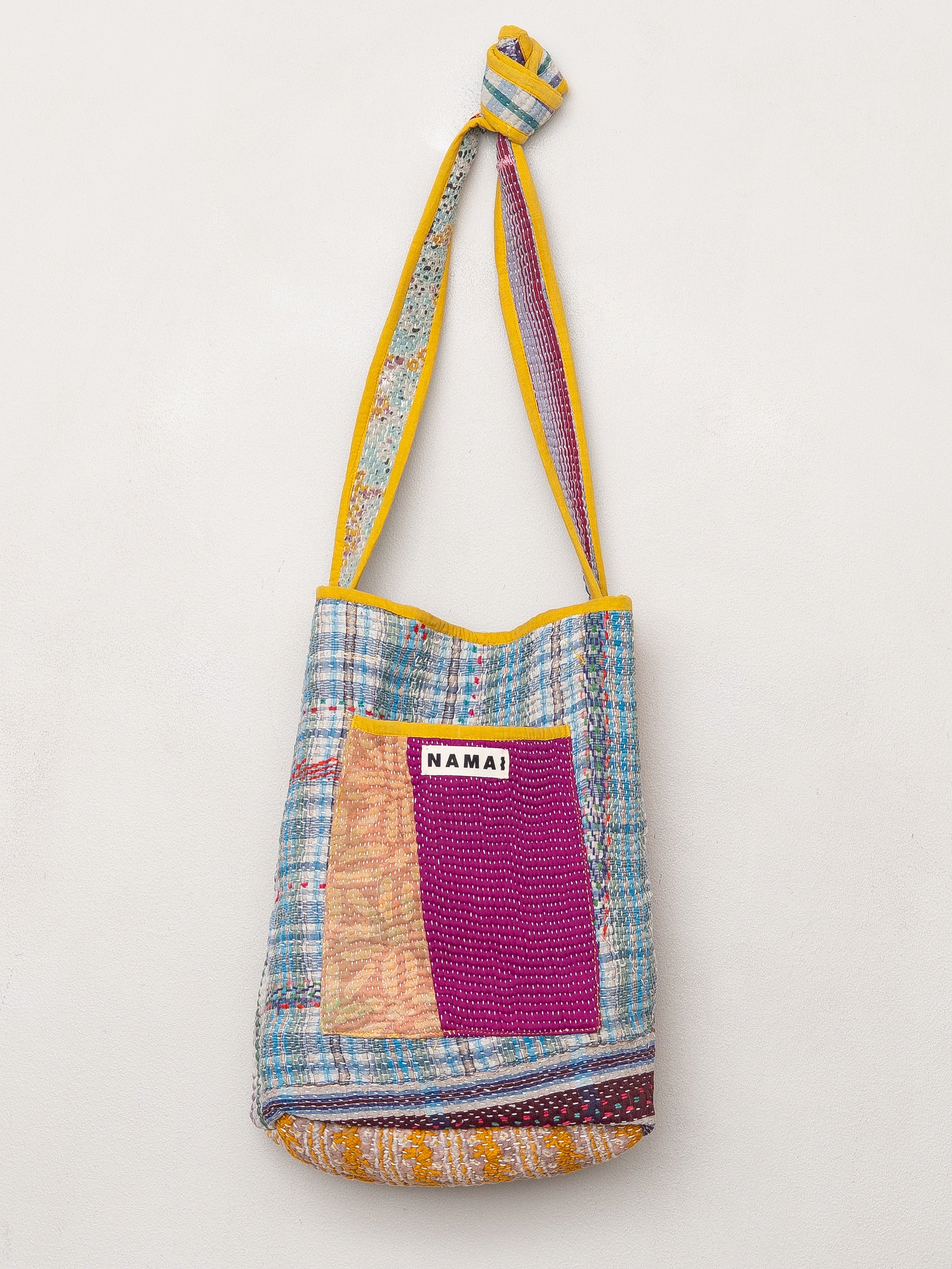The Xoti II Zero-Waste Quilted Kantha Bag