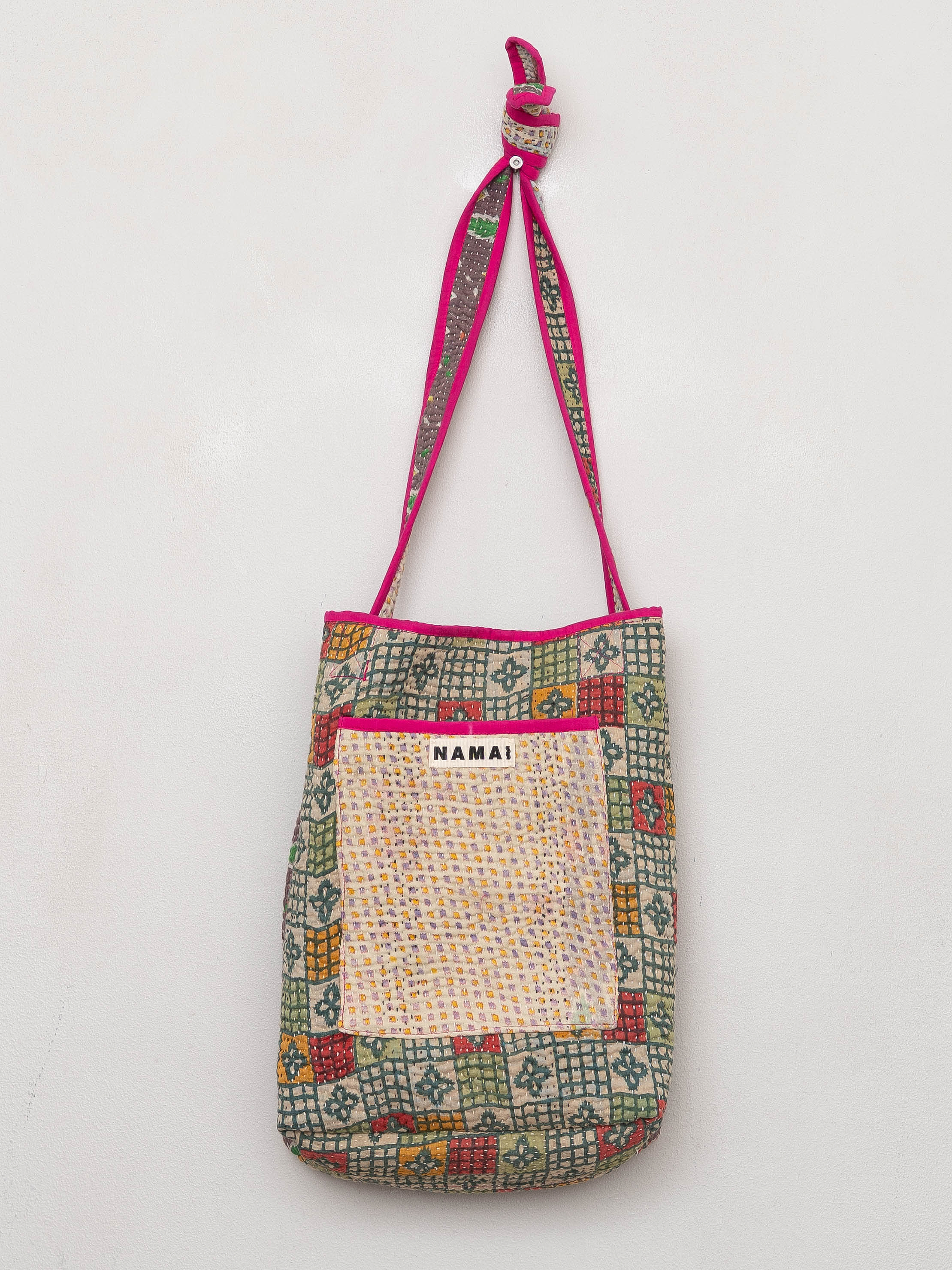 The Xoti II Zero-Waste Quilted Kantha Bag