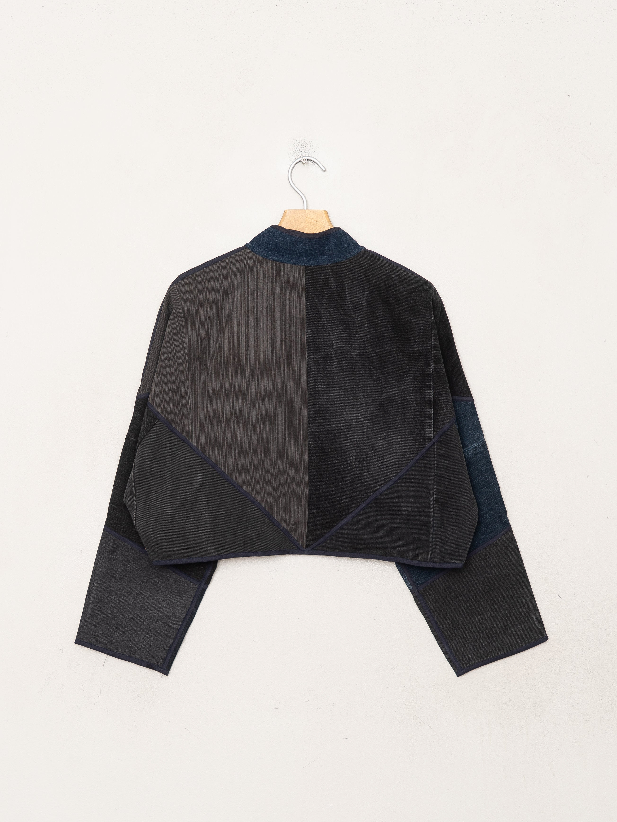 The Kaira Cropped Denim Jacket - Small