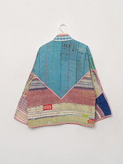 The Ladhiya Quilted Patchwork Kantha Jacket Wholesale