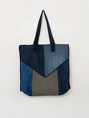 The Pasha Carryall Denim Tote Bag