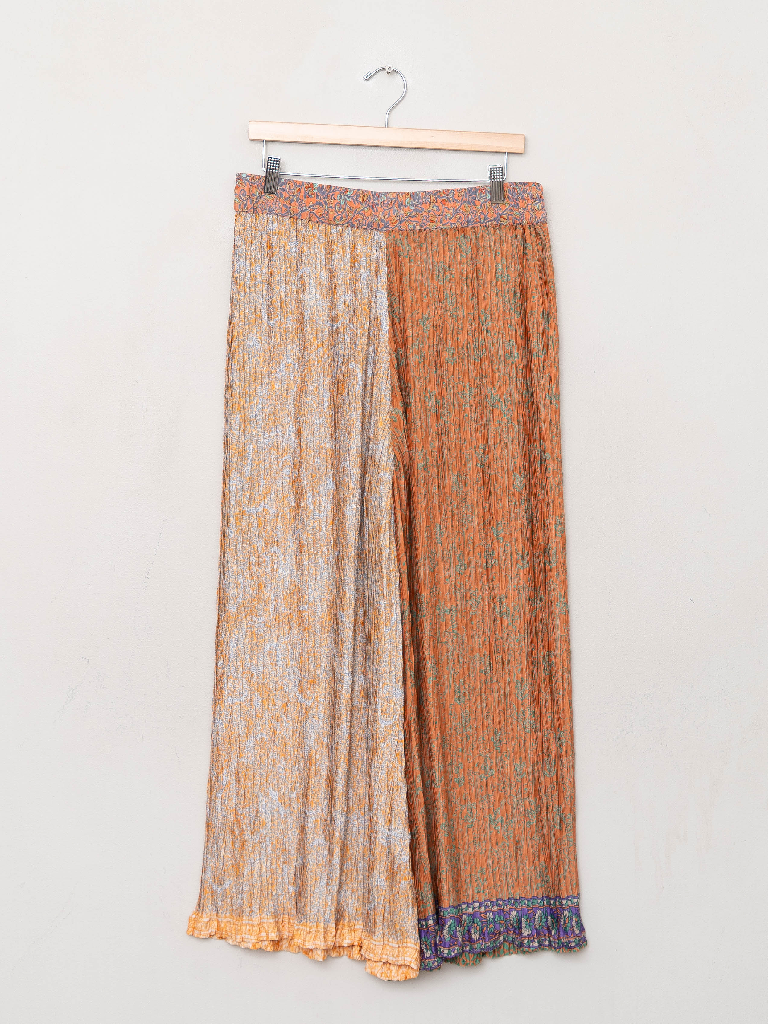The Tanvi Pleated Pant - Large - Upcycled