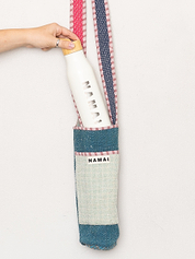 The Lota Quilted Water Bottle Crossbody + NAMAI Water Bottle