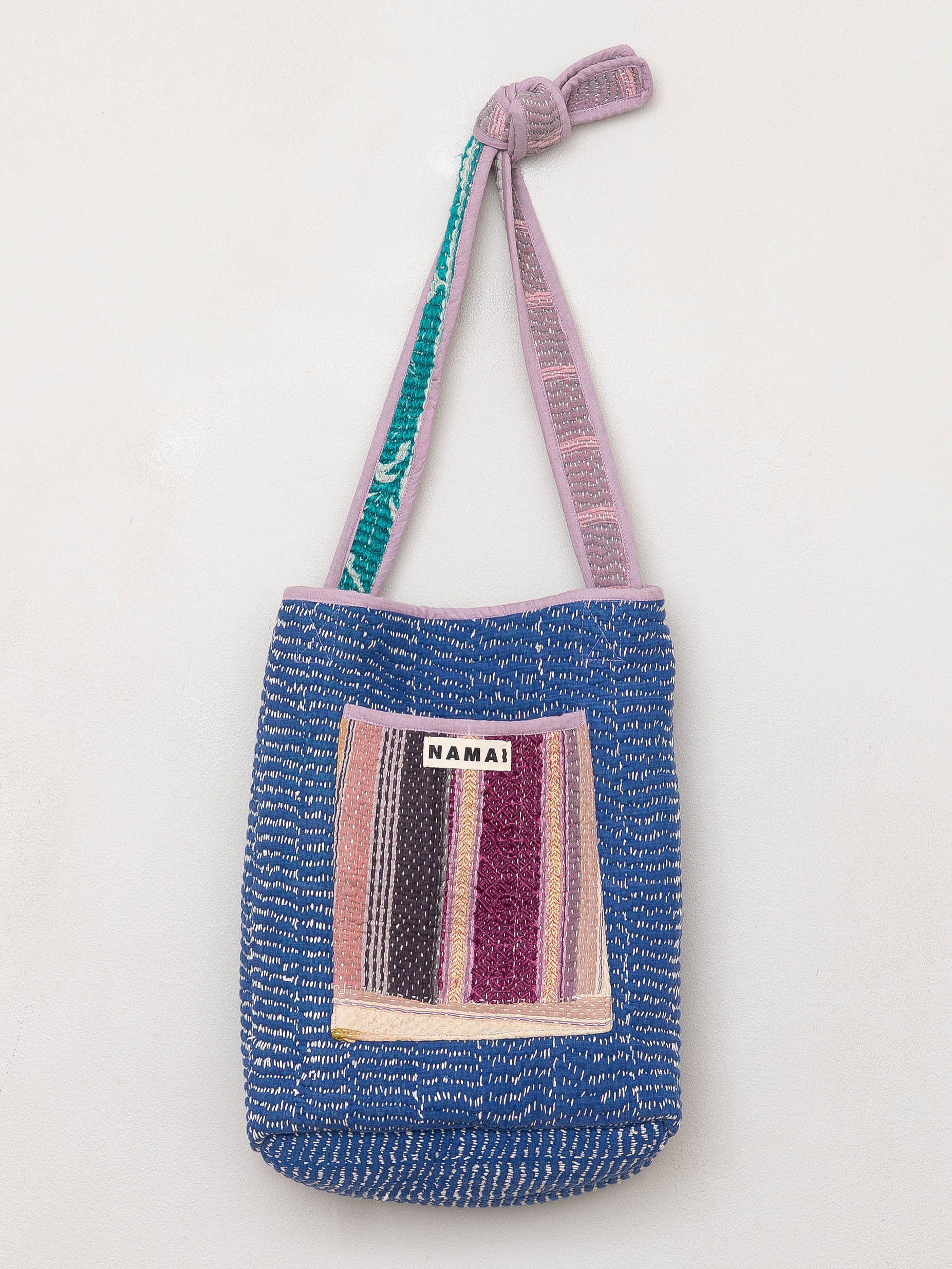 The Xoti II Zero-Waste Quilted Kantha Bag