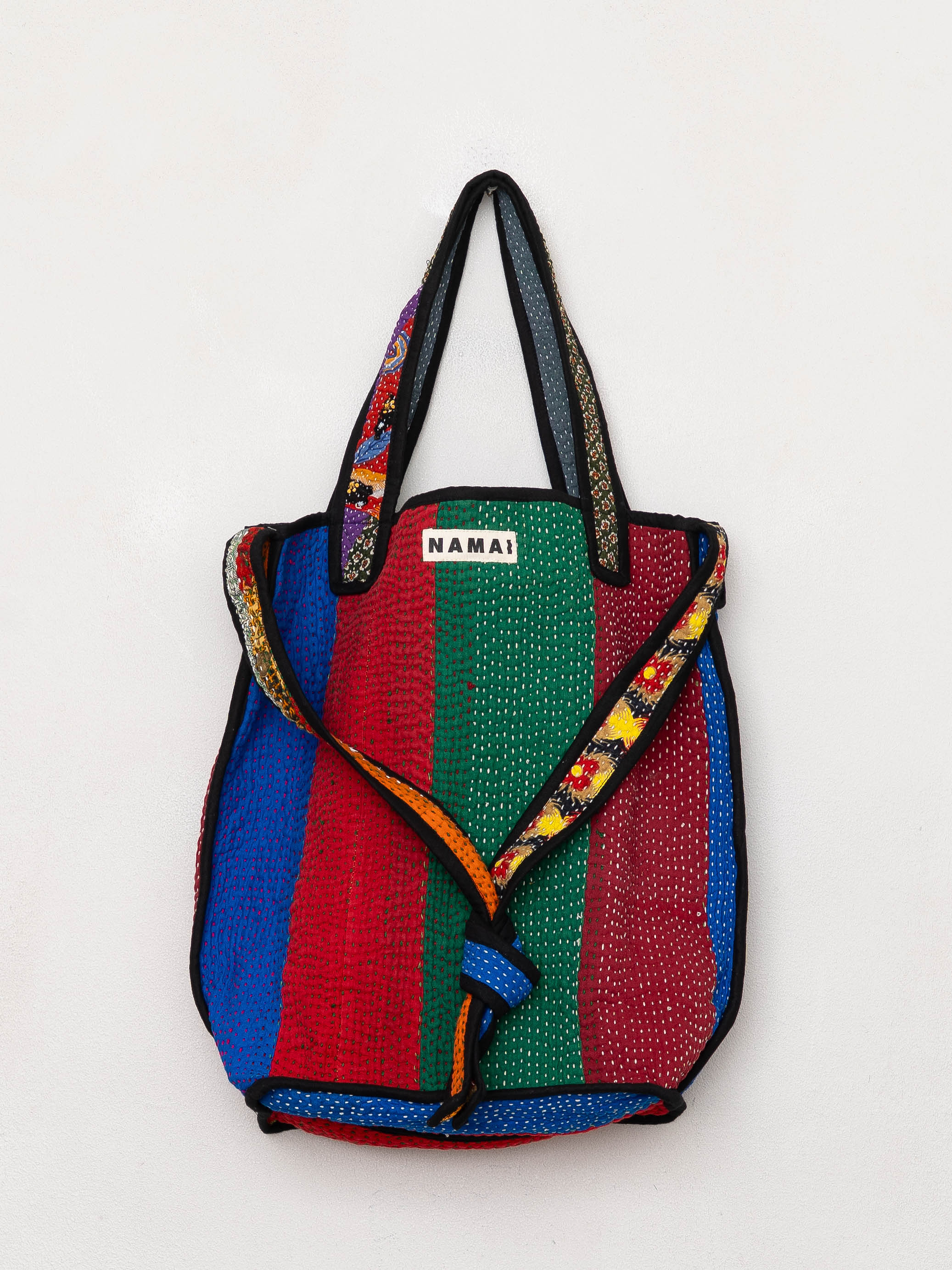 The Xoti II Zero-Waste Quilted Kantha Bag