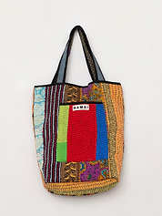 The Xoti II Zero-Waste Quilted Kantha Bag