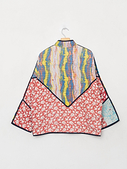 The Ladhiya Quilted Patchwork Kantha Jacket
