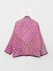 The Ladhiya Quilted Patchwork Kantha Jacket