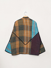The Ladhiya Quilted Patchwork Kantha Jacket