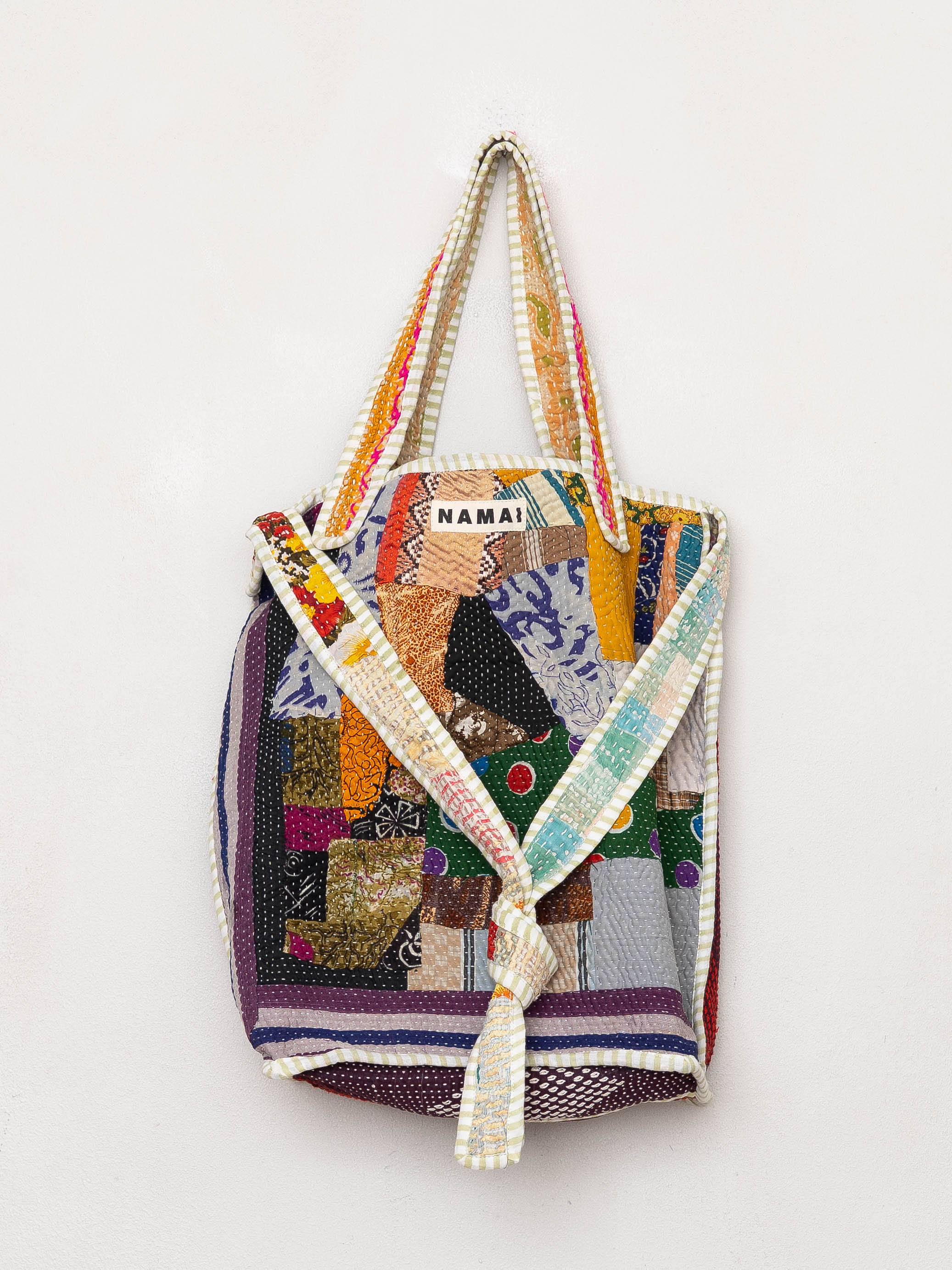 The Xoti II Zero-Waste Quilted Kantha Bag