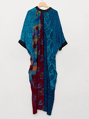 The Simmy Long Dress  - One Size - Upcycled Silk
