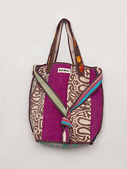The Xoti II Zero-Waste Quilted Kantha Bag