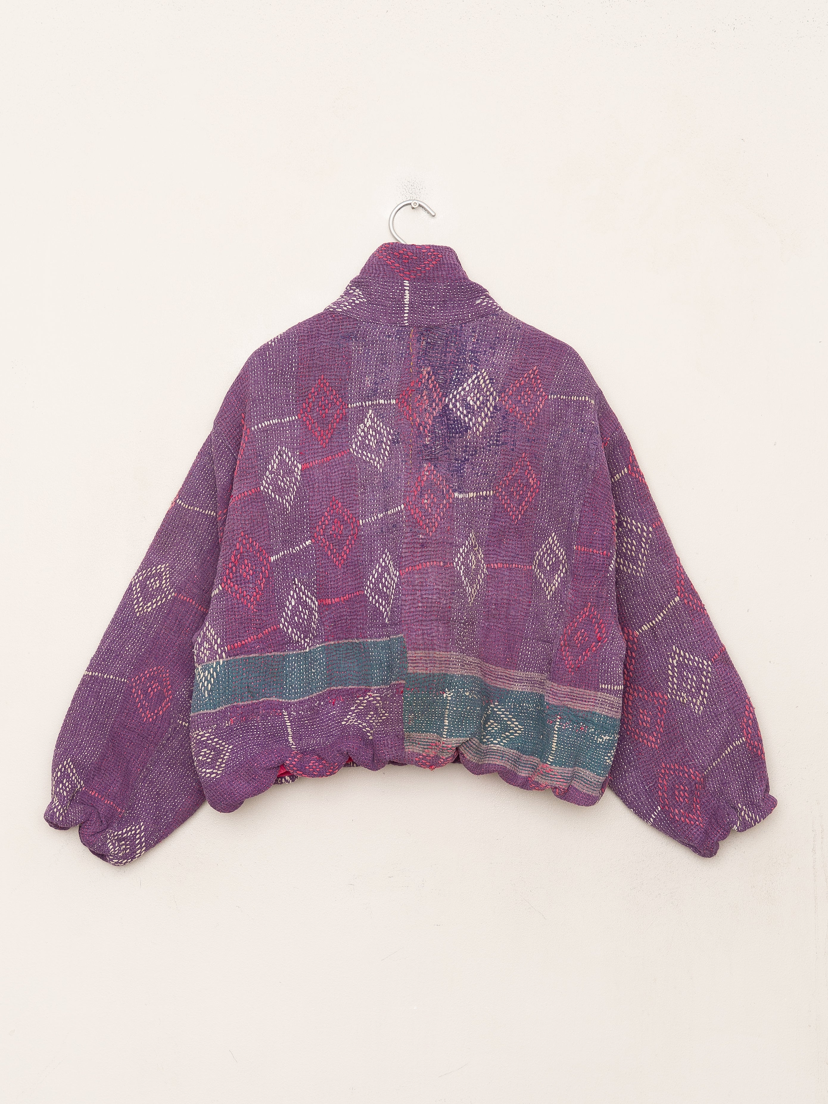 The Shira Quilted Puffer Bomber Jacket
