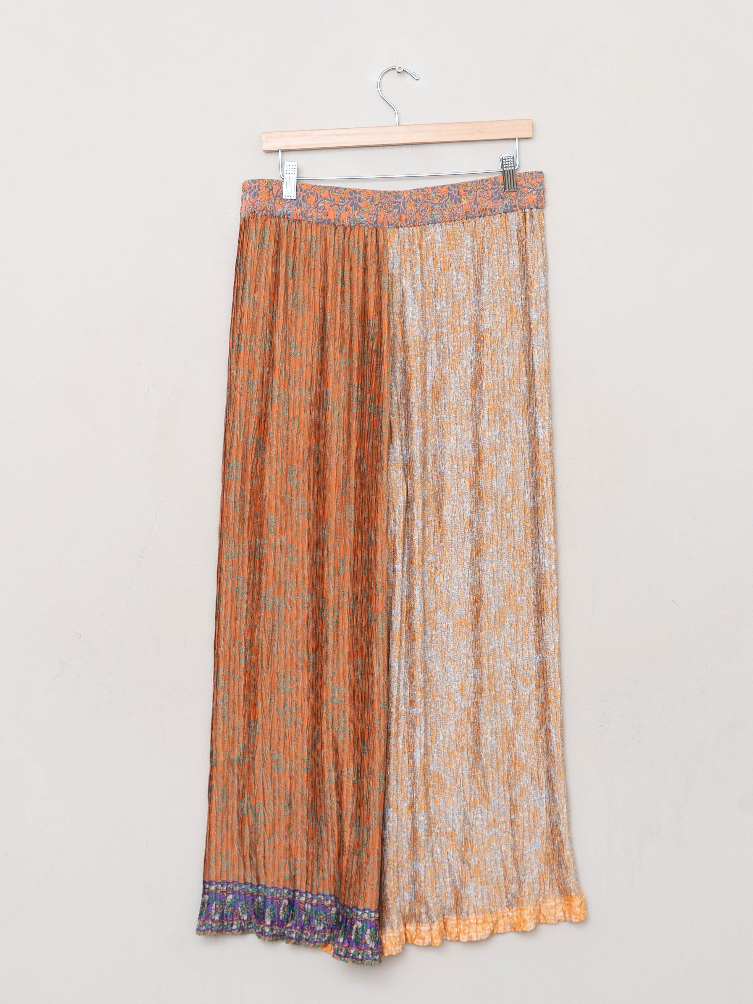The Tanvi Pleated Pant - Large - Upcycled