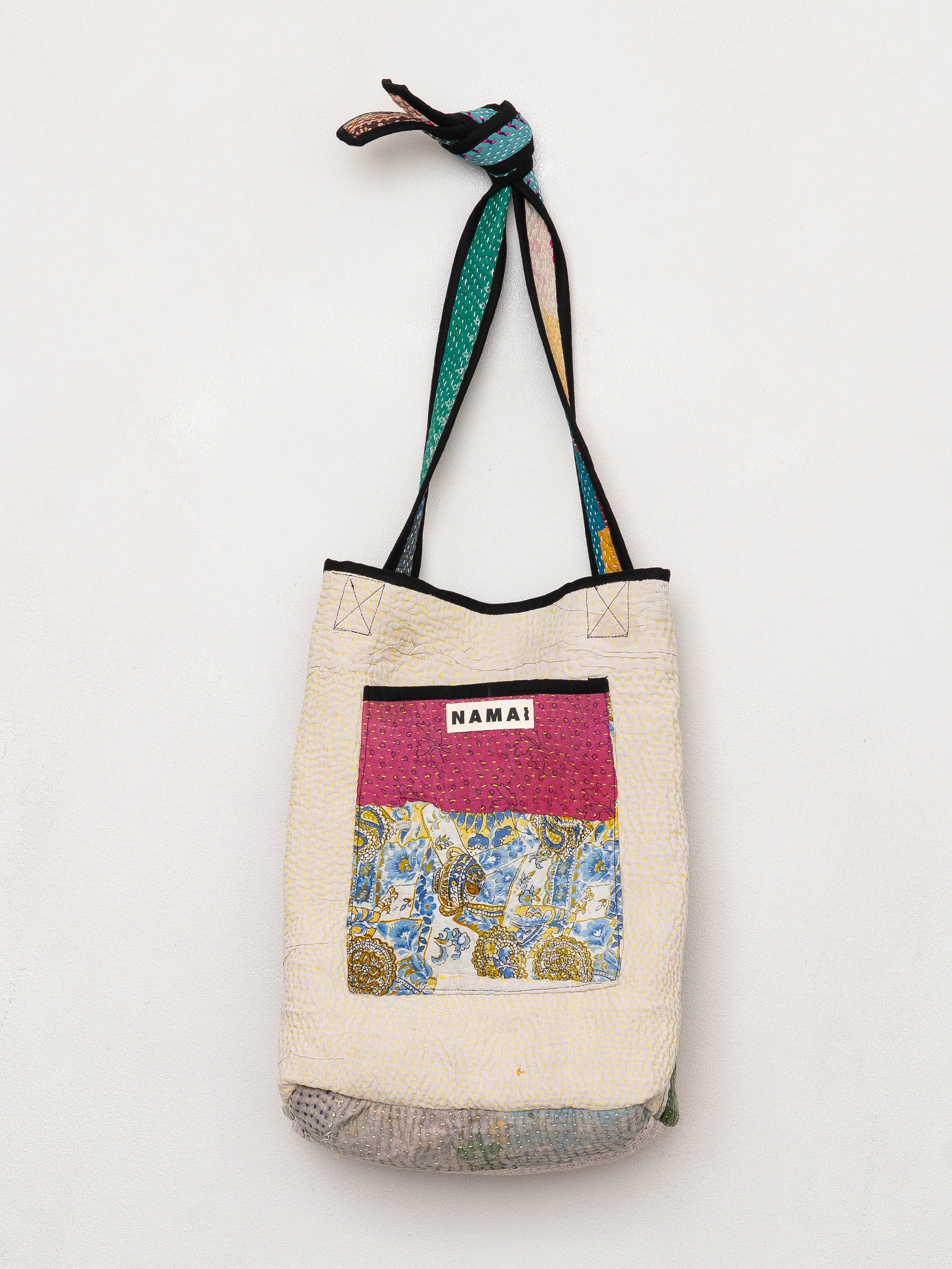 The Xoti II Zero-Waste Quilted Kantha Bag