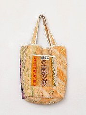 The Xoti II Zero-Waste Quilted Kantha Bag