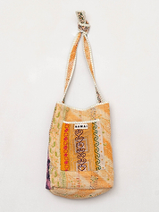 The Xoti II Zero-Waste Quilted Kantha Bag