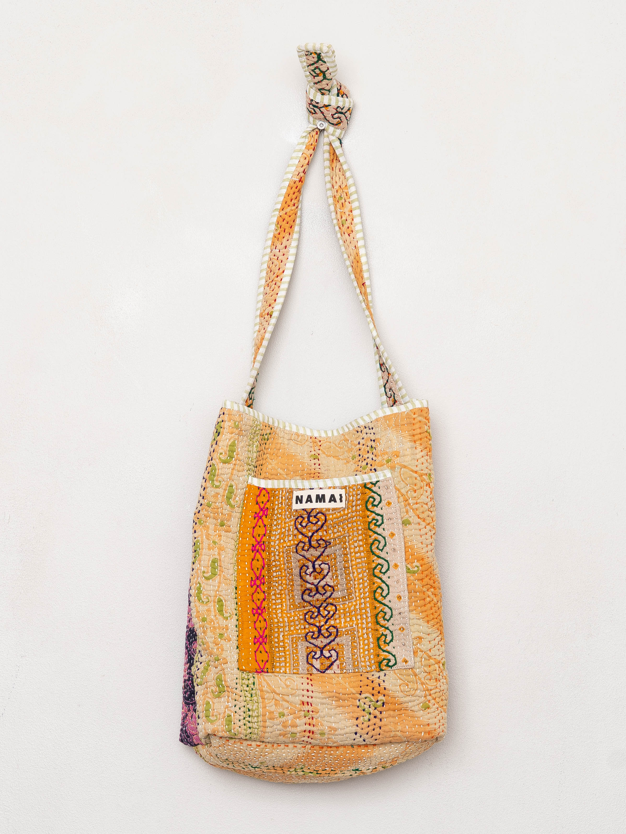 The Xoti II Zero-Waste Quilted Kantha Bag