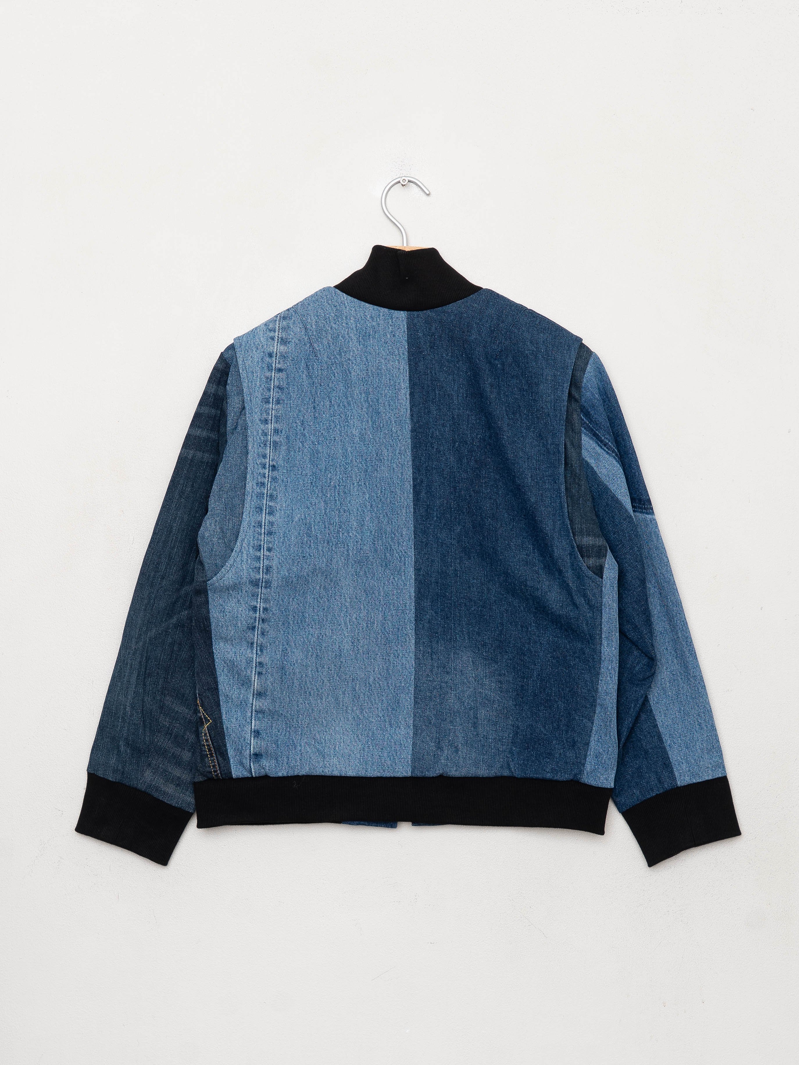 The Veda Denim Bomber Jacket - Medium