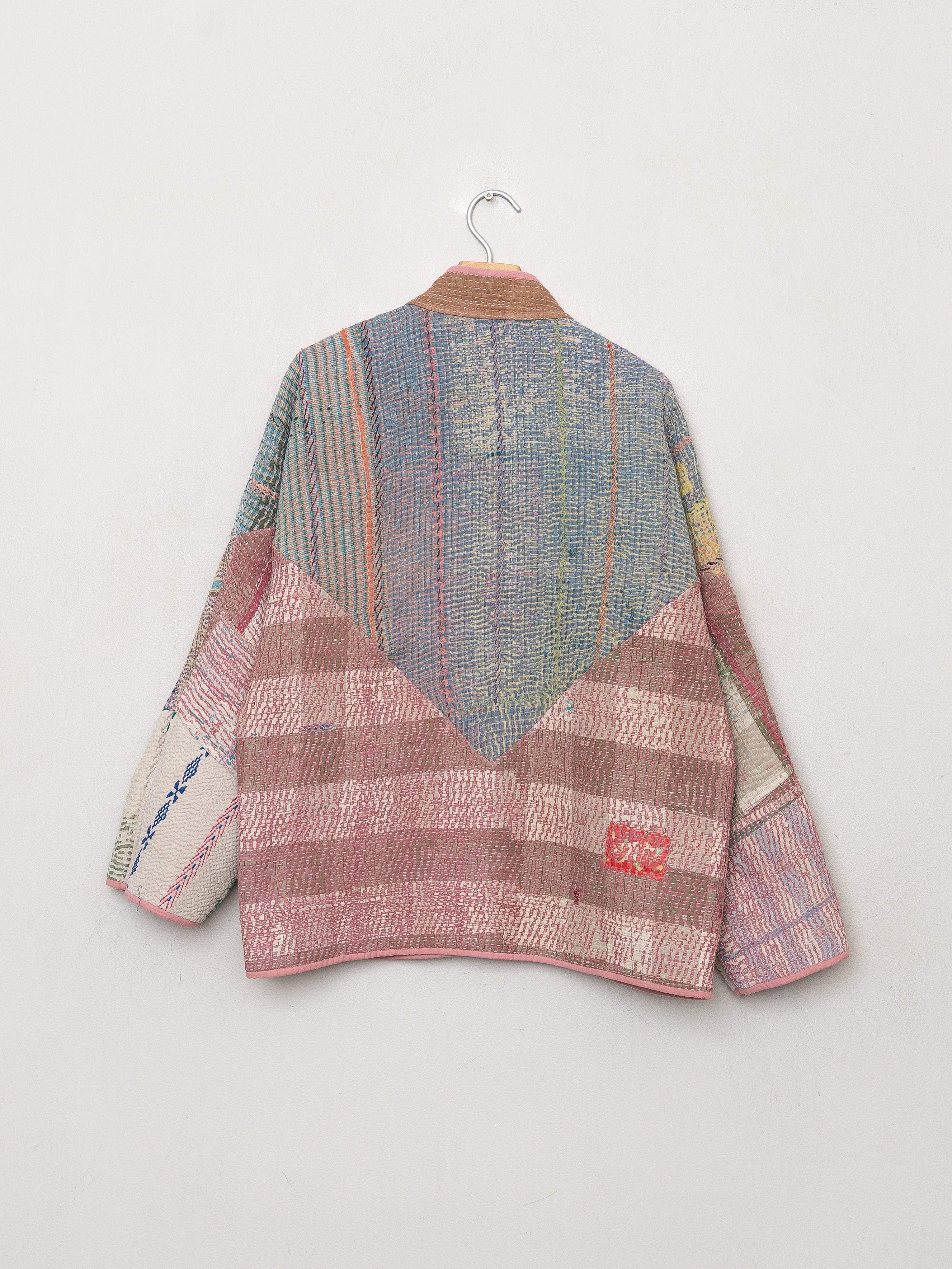 The Ladhiya Quilted Patchwork Kantha Jacket Wholesale