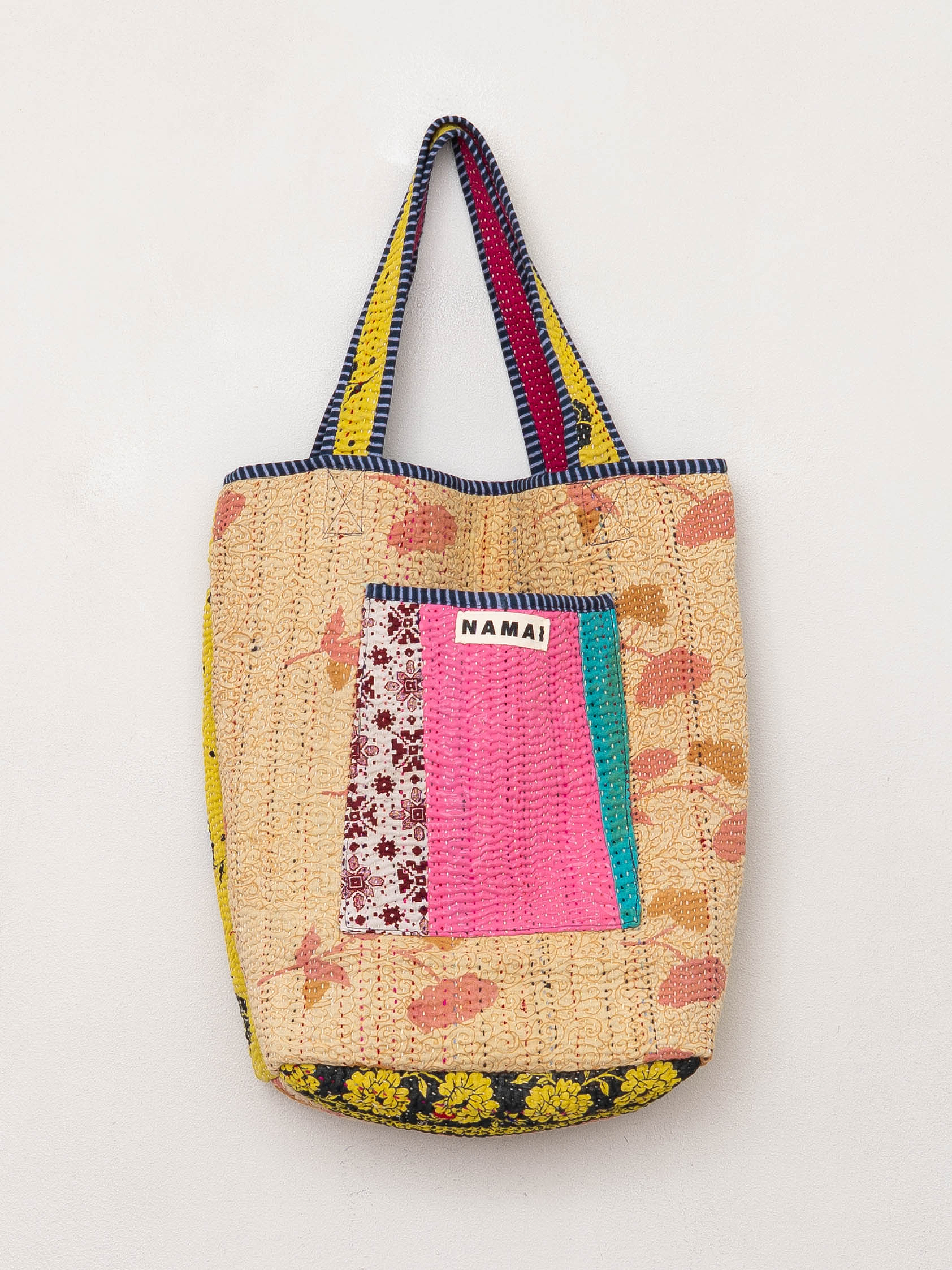 The Xoti II Zero-Waste Quilted Kantha Bag