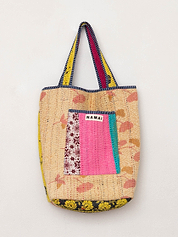 The Xoti II Zero-Waste Quilted Kantha Bag
