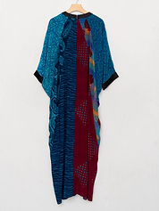 The Simmy Long Dress  - One Size - Upcycled Silk