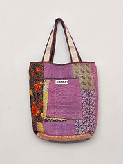 The Xoti II Zero-Waste Quilted Kantha Bag