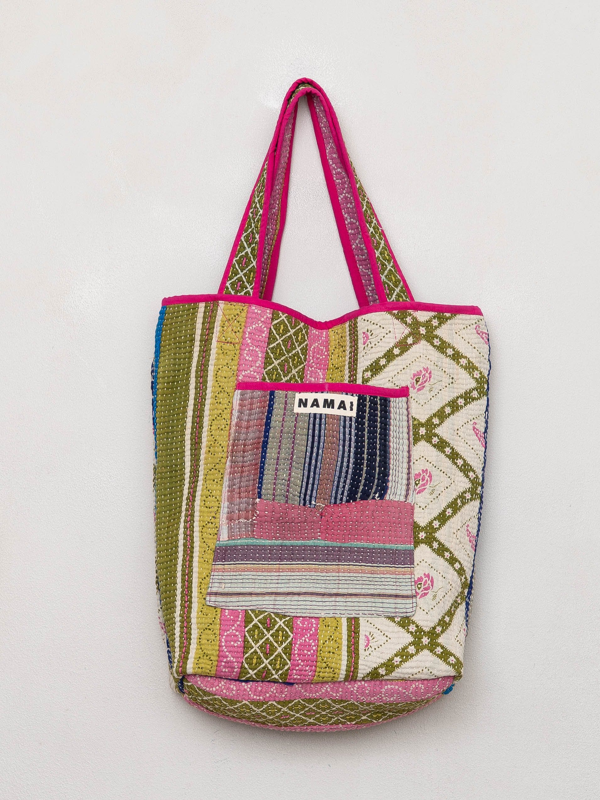 The Xoti II Zero-Waste Quilted Kantha Bag