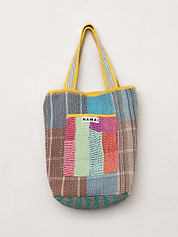 The Xoti II Zero-Waste Quilted Kantha Bag