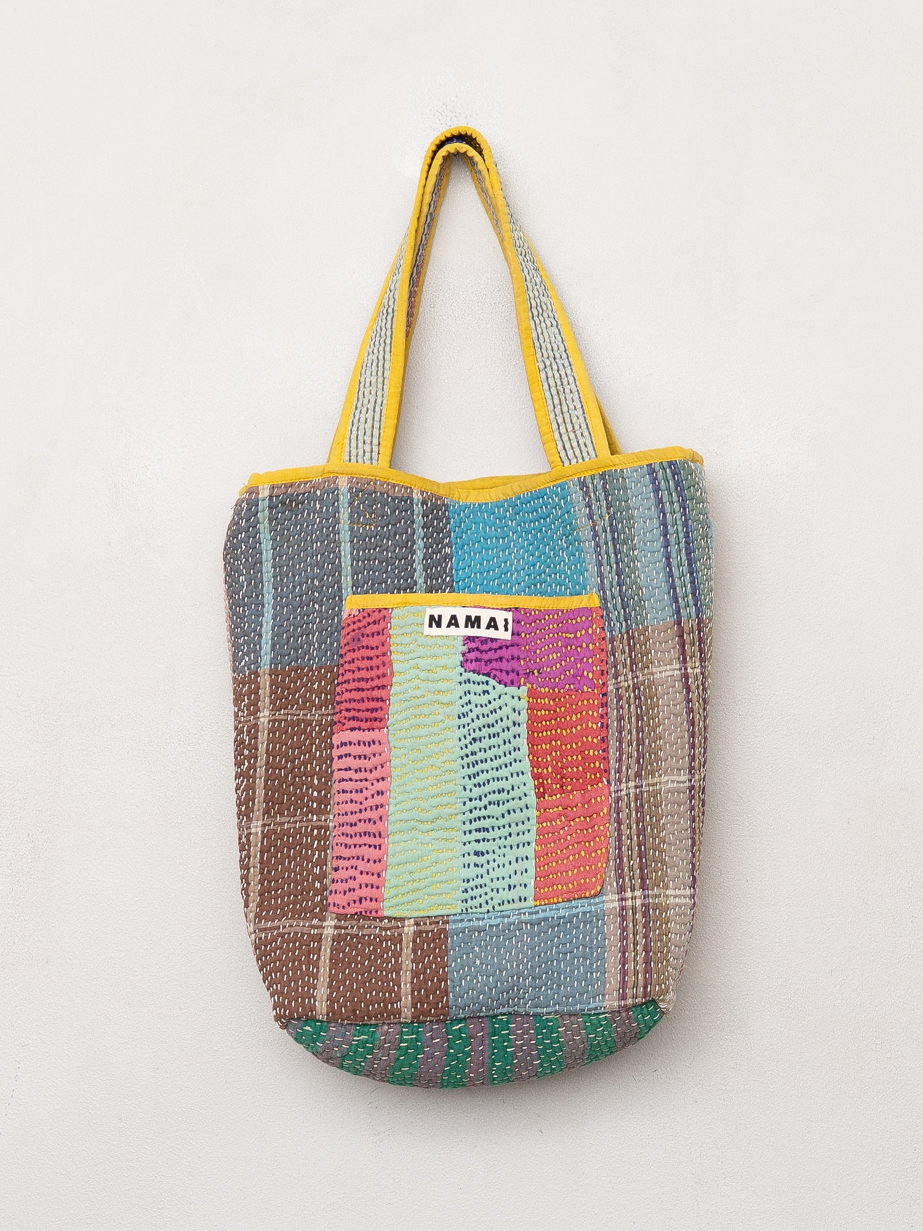 The Xoti II Zero-Waste Quilted Kantha Bag
