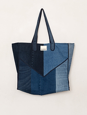 The Pasha Carryall Denim Tote Bag