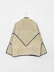The Ladhiya Quilted Patchwork Kantha Jacket