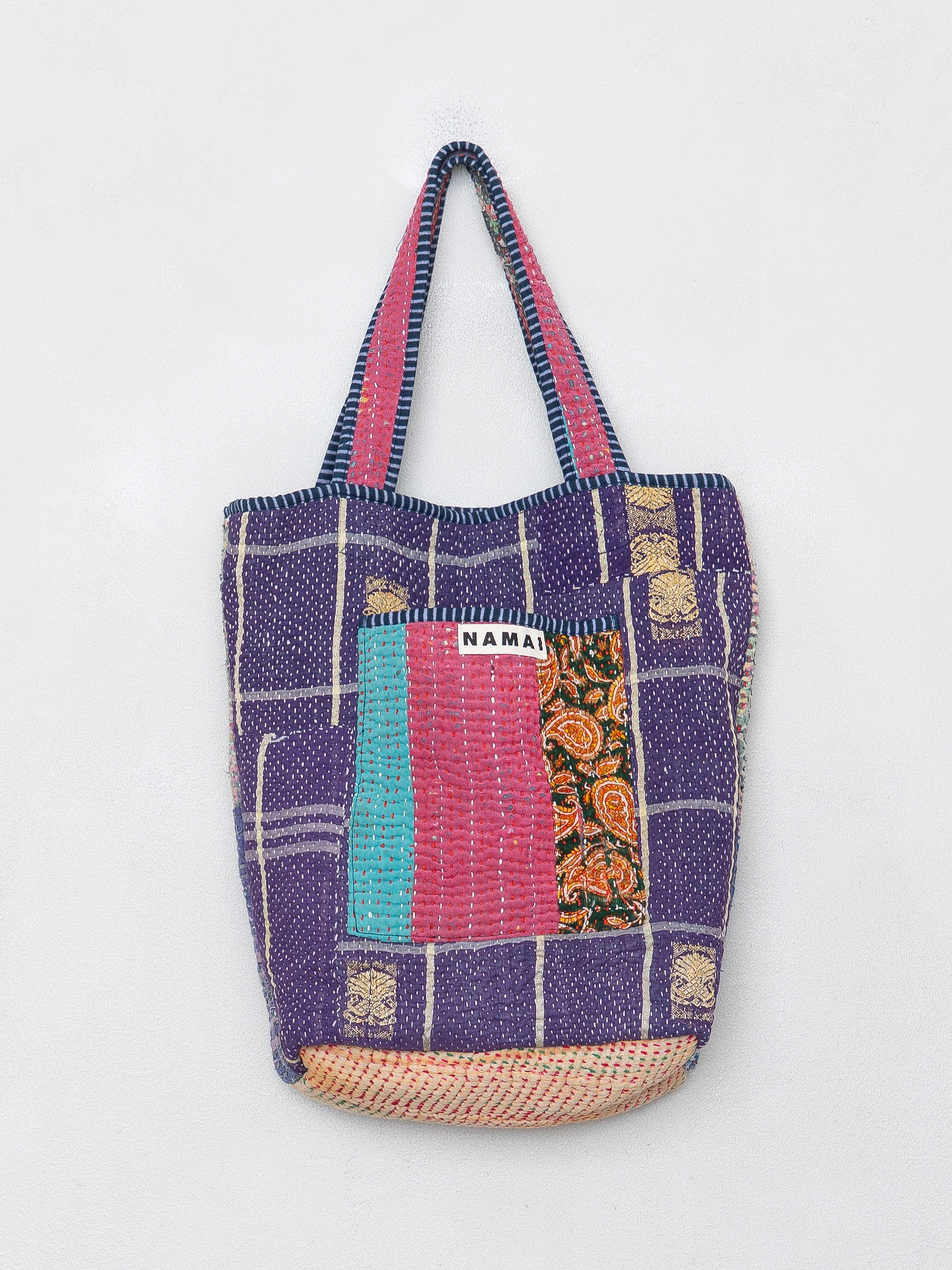 The Xoti II Zero-Waste Quilted Kantha Bag