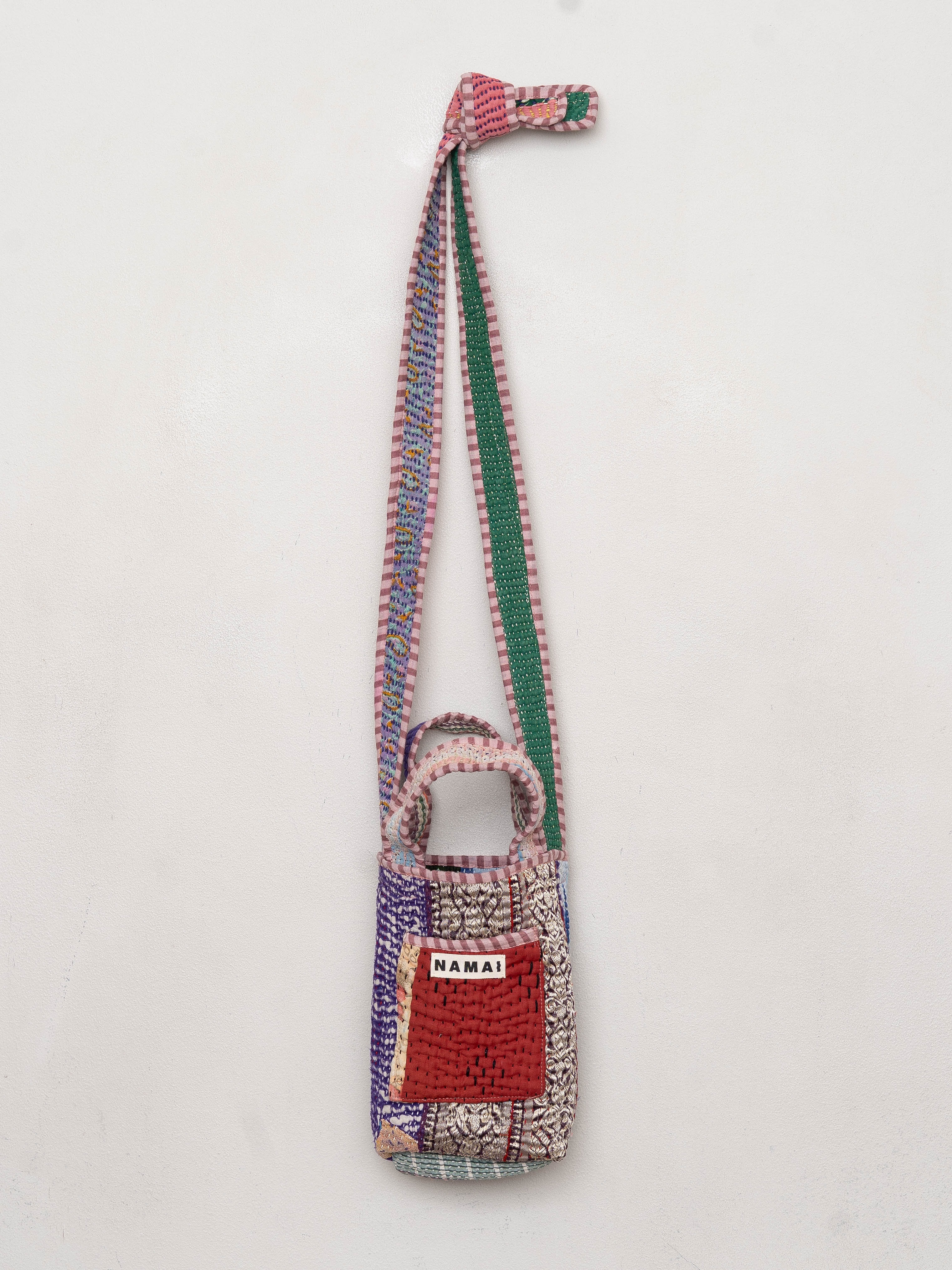 The Xoti Mini Zero-Waste Quilted Kantha Bag