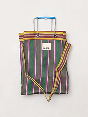 The Goa Market Recycled Nylon Tote Bag - Midnight Plum