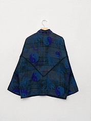 The Ladhiya Quilted Suzani Kantha Jacket