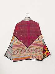 The Ladhiya Quilted Patchwork Kantha Jacket