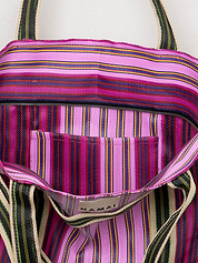 The Goa Recycled Nylon Travel Tote - Tulip Bud