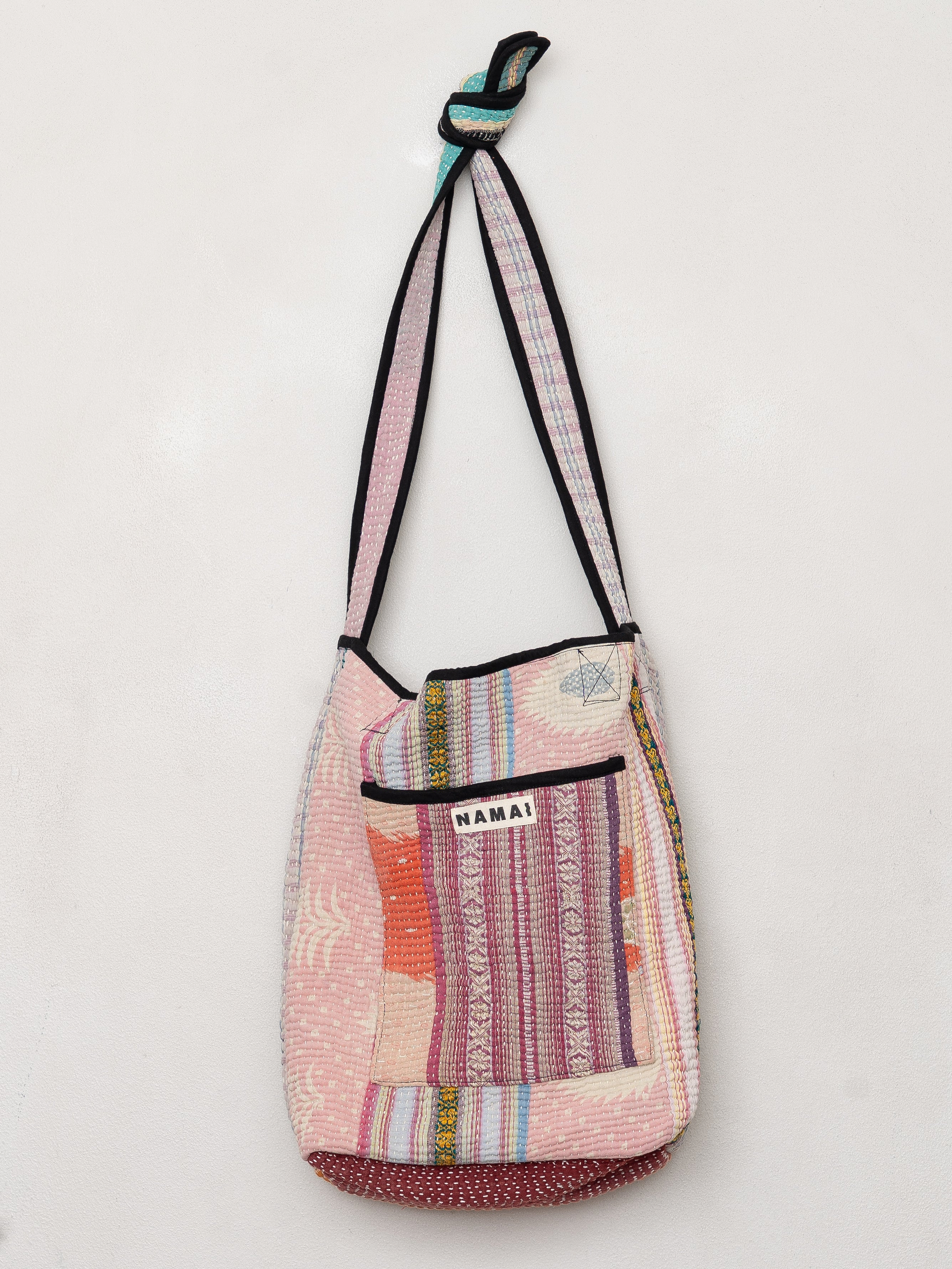 The Xoti II Zero-Waste Quilted Kantha Bag