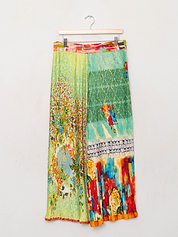 The Tanvi Pleated Pant - Large - Upcycled