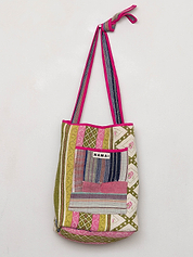 The Xoti II Zero-Waste Quilted Kantha Bag