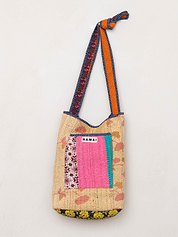 The Xoti II Zero-Waste Quilted Kantha Bag