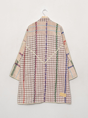 The Sai Quilted Patchwork Kantha Coat