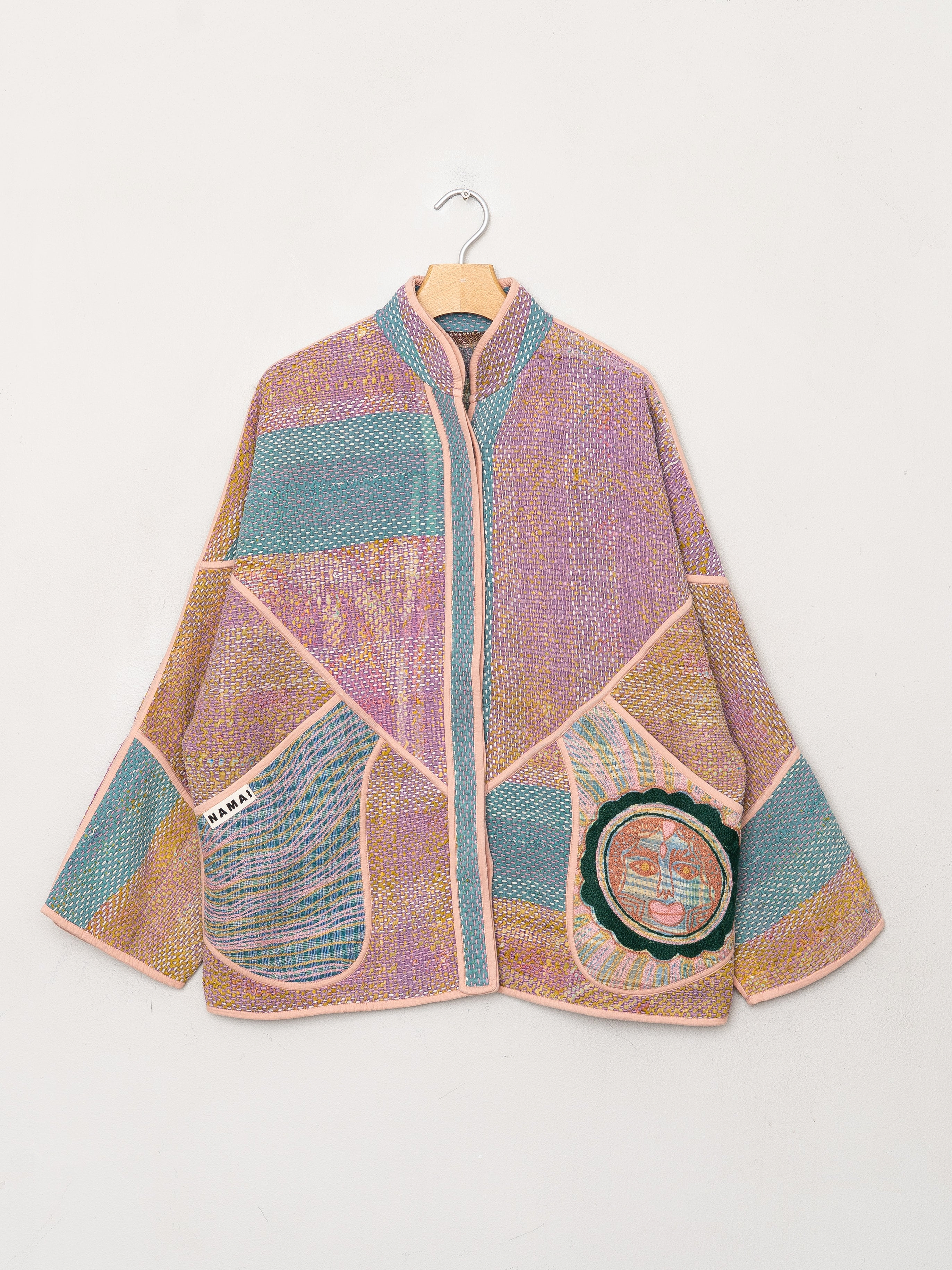 The Ladhiya Suzani Quilted Kantha Jacket