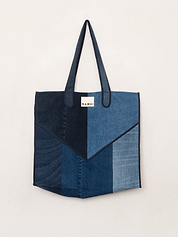 The Pasha Carryall Denim Tote Bag