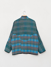 The Ladhiya Quilted Patchwork Kantha Jacket